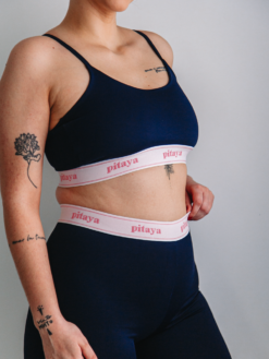 Alternative view of Conjunto Move Fitness Azul Marinho