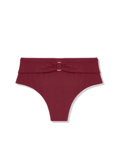 Calcinha Bíquini Maresias - Vermelho Bordô