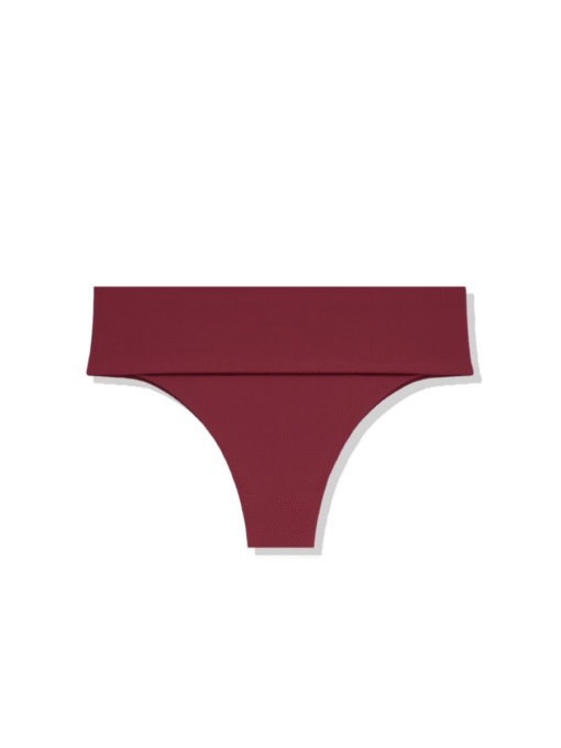 Calcinha Bíquini Trancoso - Vermelho Bordô