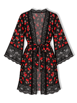 Robe Preto com Cerejas - coleção Cherry Pie