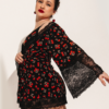 Robe Preto com Cerejas - coleção Cherry Pie - Imagem 3